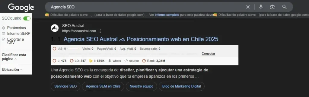 ranking mejores agencias seo en Chile