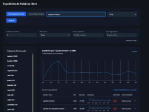 Exploración de palabras clave